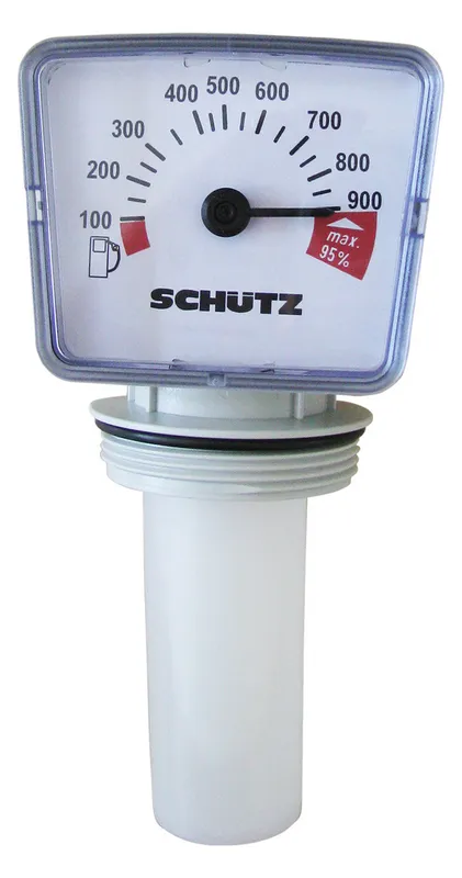 SCHÜTZ Inhaltsanzeiger 2" mit 4x Clip-Skala (dreh-, auswechselbar)