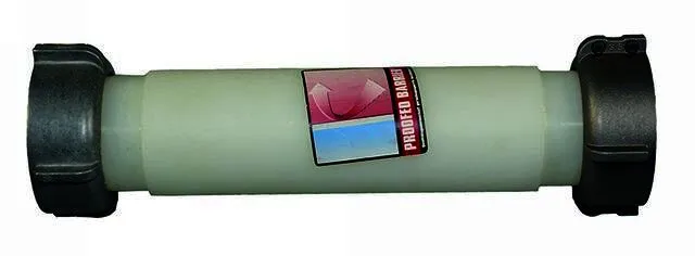 SCHÜTZ Befüllleitung /Endrohr/SMP/mit Alu-Mutter/DN 50/289mm lang/MODULTANK
