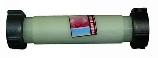 SCHÜTZ Befüllleitung /Endrohr/SMP/mit Alu-Mutter/DN 50/289mm lang/MODULTANK