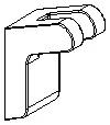 Normbau Cavere Care Wandhaken 7501110 Weiß – Bild 5