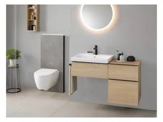 Geberit iCon Set WWC, Tiefsp., geschl. Form TurboFlush, WC-Sitz, T:53cm, weiß matt – Bild 4