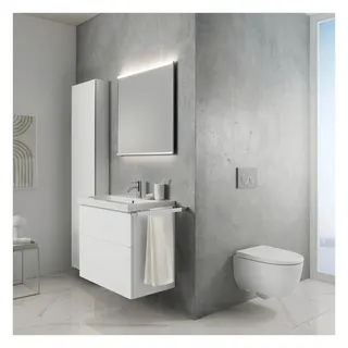 Geberit iCon Set WWC Tiefsp., verk., geschl. TurboFlush, m. WC-Sitz, T:49cm, weiß – Bild 3