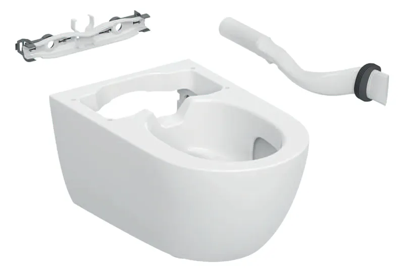 WC-Keramik f. Geberit AquaClean Alba weiß
