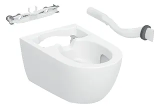 WC-Keramik f. Geberit AquaClean Alba weiß – Bild 2