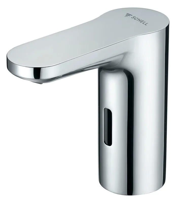 SCHELL Waschtisch-Arm. CELIS E2 HD-K, Elektron. Kaltwasser, ohne Stromversorgung, chrom
