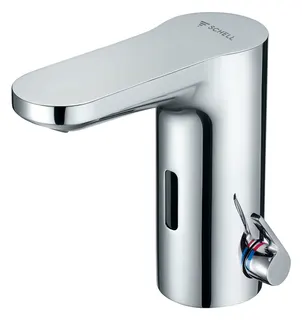 SCHELL WT-Arm. CELIS E2 HD-M, Elektron. Mischwasser, Steckernetzteil, chrom