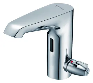 SCHELL WT-Arm. XERIS E2 T HD-M Elektron. Thermostat, ohne Stromvers., mid, chrom