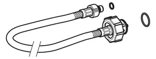 Geberit Typ 383 Panzerschlauch für UP-SPK L:330, G3/8" – Bild 3