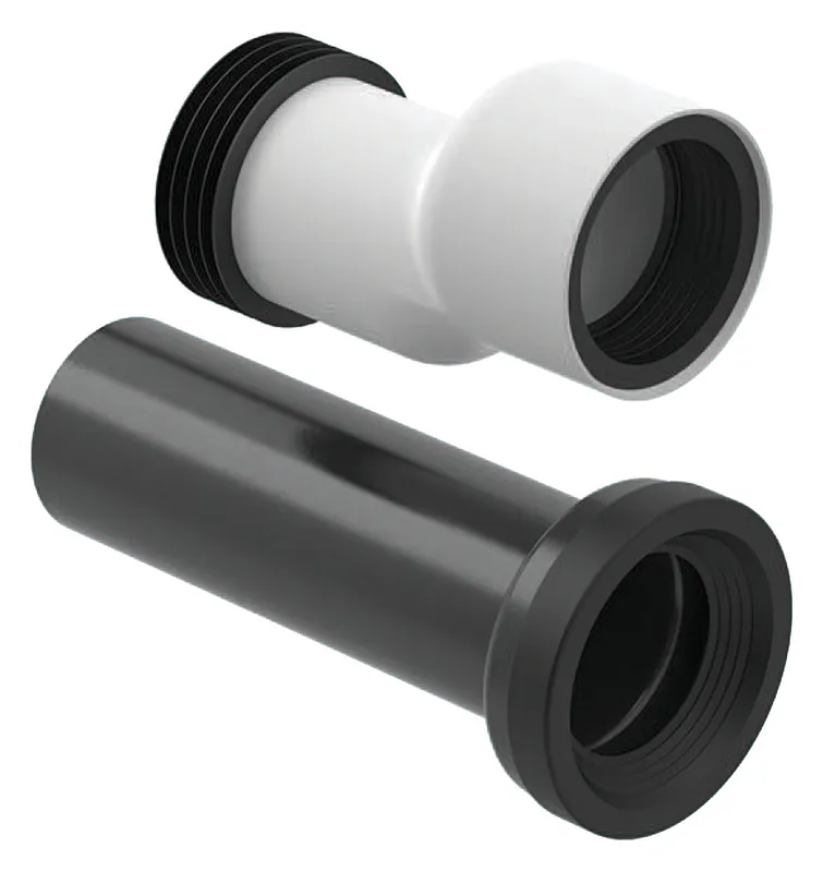 Geberit Anschlussset f. Stand-WC TurboFlush, Abgang horizontal