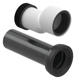 Geberit Anschlussset f. Stand-WC TurboFlush, Abgang horizontal