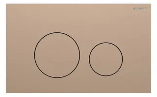 Geberit Sigma 40 BetPl., für 2-Mengen-Spülung Round, rotgold gebü./Etc – Bild 2