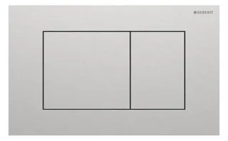 Geberit Sigma 40 BetPl., für 2-Mengen-Spülung Square, edelst. gebü./Etc – Bild 2