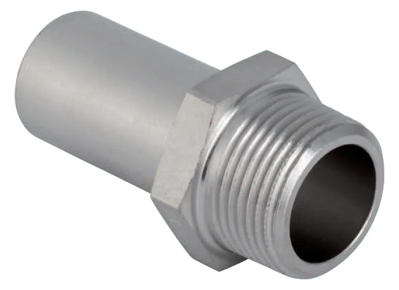 Geberit Mapress Therm Übergang mit AG und Einschubende d15-R1/2