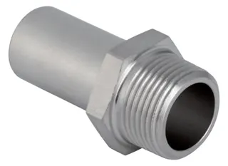 GE Mapress Therm Übergang mit AG und Einschubende d15-R1/2