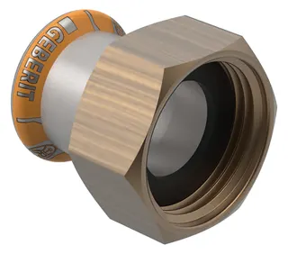 GE Mapress Therm Übergang mit Überwurfmutter d28-G1