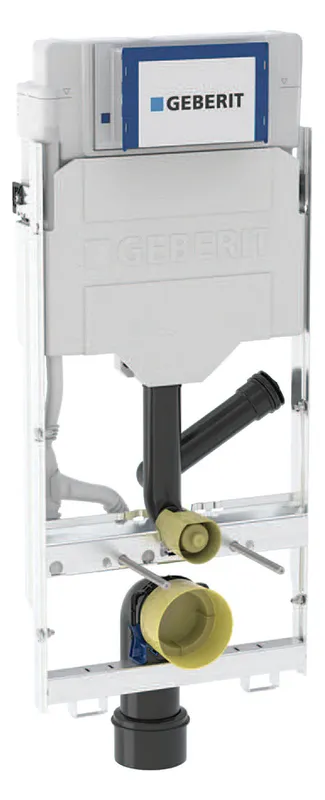 Geberit GIS Element f. WWC, 114 cm, mit Sigma UP-SPK 12 cm, f. Geruchsabsaugung/Abluft