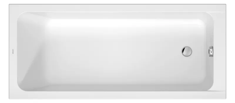 Duravit D-Code 2.0 Badewanne, 1700x750mm, Einbau Weiß