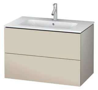 Duravit L-Cube WTU wh 820x481x550mm, 2SK tipon, f. 1 ME by Starck Waschtisch M, SAS