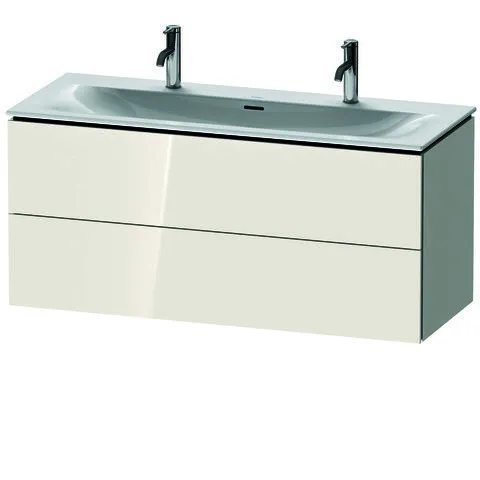 Duravit WTU L-Cube wandh.,550x1220x481mm 2Schubkästen, weiß hochglanz