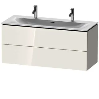 Duravit WTU L-Cube wandh.,550x1220x481mm 2Schubkästen, weiß hochglanz – Bild 3
