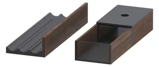DU Einrichtungssystem Set 208x371x55mm, Geeignet für WTU