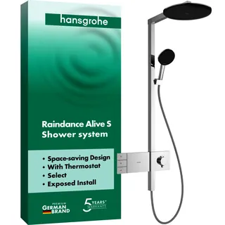 Hansgrohe Showerpipe Raindance Alive S 300 2jet mit Thermostat chrom