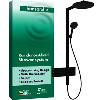 Hansgrohe Showerpipe Raindance Alive S 300 2jet mit Thermostat MSW – Bild 3