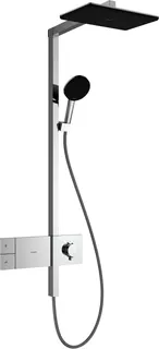 Hansgrohe Showerpipe Raindance Alive Q 210/340 1jet mit Thermostat chrom – Bild 3