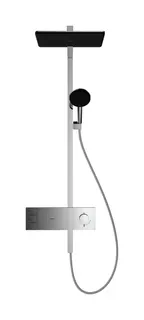 Hansgrohe Showerpipe Raindance Alive Q 210/340 2jet mit Thermostat chrom – Bild 2