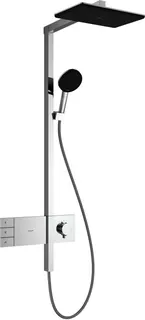 Hansgrohe Showerpipe Raindance Alive Q 210/340 2jet mit Thermostat chrom – Bild 3