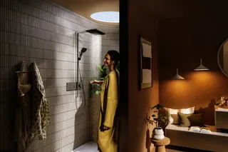 Hansgrohe Showerpipe Raindance Alive Q 210/340 2jet mit Thermostat chrom – Bild 4