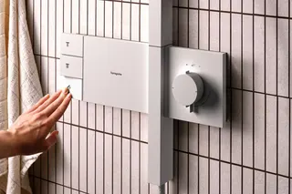 Hansgrohe Showerpipe Raindance Alive Q 210/340 2jet mit Thermostat MW – Bild 3