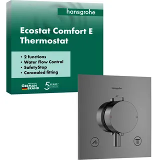 Hansgrohe Thermostat UP Ecostat Comfort E Fertigset 2 Verbraucher chrom
