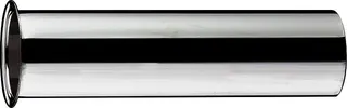 HG Rohr 1 1/4" 300 mm edelstahl-optik mit Bord