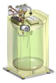 Remeha Warm Wasserspeicher BS 150 HL