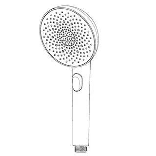 Handbrause HANSAAURELIA 4733 3-strahlig d 110 mm chr – Bild 3