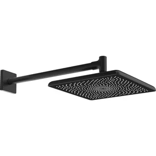 Kopfbrause HANSAAURELIA 4726 1-strahlig 250x250 mm Matt-Schwarz
