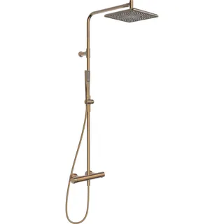 Regenbrause-Duscharmatur HANSAAURELIA 4719 1-strahlig Bronze gebürstet