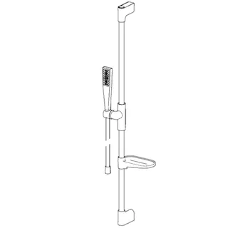 Wandst.garnitur HANSAAURELIA 4715 1-strahlig Matt-Schwarz – Bild 2