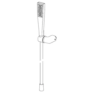 Handbrausegarnitur HANSAAURELIA 4717 1-strahlig chr – Bild 3