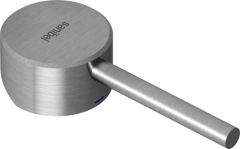 sanibel Hebel zu Spültischarmatur S6-STL A24 mit sanibel-Schriftzug Edelstahl