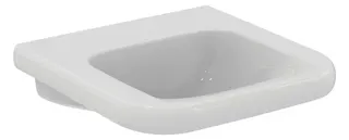 Ideal Standard Waschtisch Contour 21+ ohne Hahnloch ohne Überlauf 545x550x195mm Weiß SmartGuard+