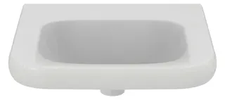 Ideal Standard Waschtisch Contour 21+ ohne Hahnloch ohne Überlauf 545x550x195mm Weiß SmartGuard+ – Bild 3