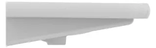 Ideal Standard Waschtisch Contour 21+ ohne Hahnloch ohne Überlauf 600x555x175mm Weiß SmartGuard+ – Bild 4