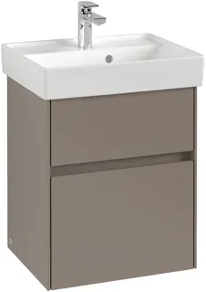 Villeroy & Boch WaschbeckenUS Collaro 460x546x374mm 2 Ausz. Waschbecken m.tig Graphite