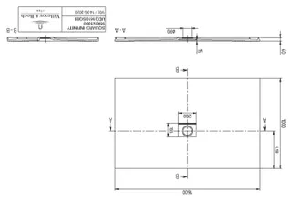 Villeroy & Boch Duschwanne Squaro Infinity 1600x1000x40mm re-eckig flb Einbau AR StoneWhite – Bild 4