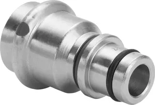 Viega Steckadapter Sanpress 2233.5 in 22mm Rotguss – Bild 2