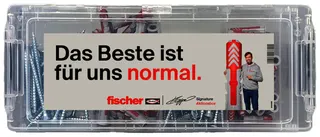 Fischer "Klopp Signature" Aktionsbox DuoPower + Schraube im Mini-FixTainer