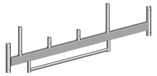 LAYHER FAHRBALKEN MIT BUEGEL 1,8 M