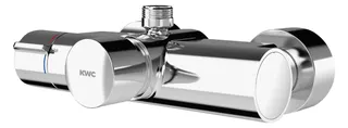 Aquarotter Wandbatterie, F5, hydr., Thermostat, für Bogen/Duschrohr, für C-Modul